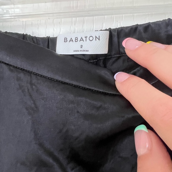 SOLD - Babaton Slip Midi Skirt - Picture 5 of 7